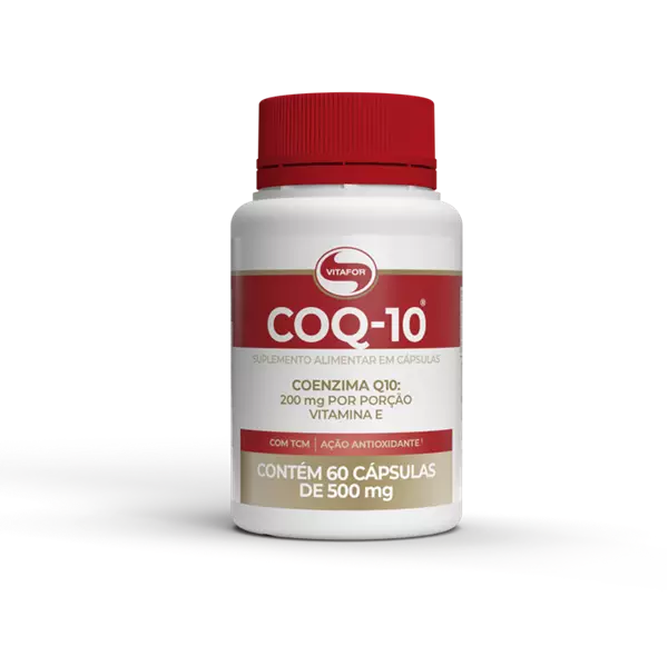 Coenzima Q10 - COQ-10 60 Cápsulas - 200mg/porção - Vitafor Coenzima Q10 - COQ-10 60 Cápsulas - 200mg/porção - Vitafor