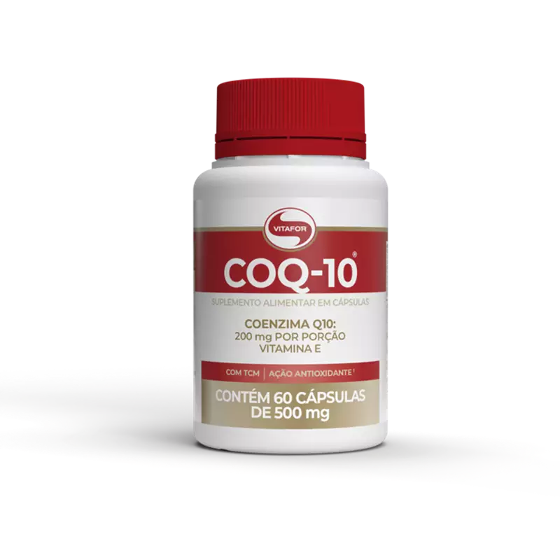 Coenzima Q10 - COQ-10  60 Cápsulas - 200mg/porção - Vitafor