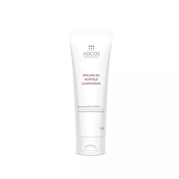 Clean Solution Peeling de Hortelã Iluminador - Esfoliante - 100g - Adcos Clean Solution Peeling de Hortelã Iluminador - Esfoliante - 100g - Adcos