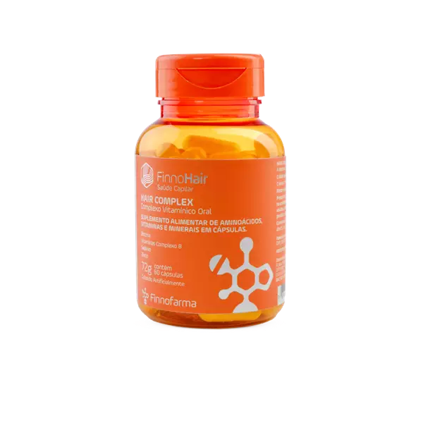 FinnoHair Hair Complex - Complexo Vitamínico Oral - 60 cápsulas - Finnofarma FinnoHair Hair Complex - Complexo Vitamínico Oral - 60 cápsulas - Finnofarma
